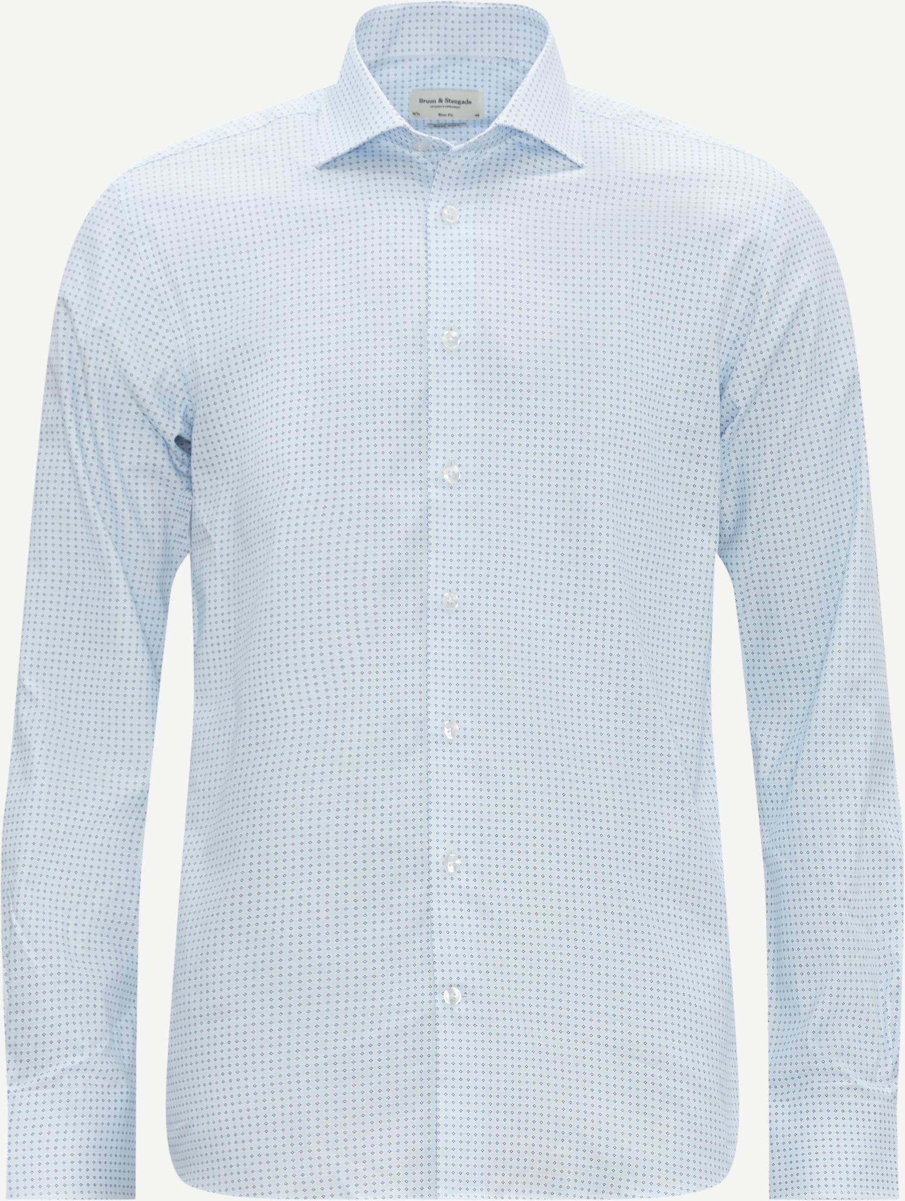 Bruun & Stengade Shirts REID SHIRT 15021 Blue